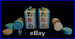1970 Vintage Disney Walt Disney World Lunchbox Thermos set Mint Unused Wow