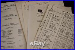 1970 Walt Disney World Hotel Division Vintage Documents PreOpening WDW thru 1971