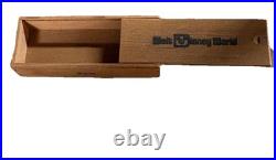 1971 Walt Disney World Opening In Florida Three Cigar Wooden Box