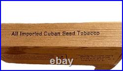 1971 Walt Disney World Opening In Florida Three Cigar Wooden Box