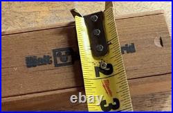 1971 Walt Disney World Opening In Florida Three Cigar Wooden Box