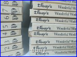1973 Vintage Disney Wonderful World Of Knowledge Book Set Bundle 1-22 collection