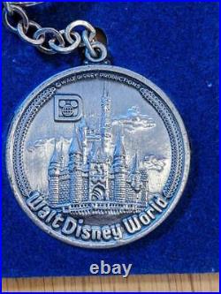 1980S Vintage Walt Disney World Keychain