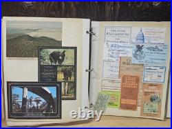 1983 Walt Disney World East Coast Travel Scrapbook River Country EPCOT Tickets