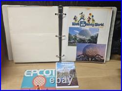 1983 Walt Disney World East Coast Travel Scrapbook River Country EPCOT Tickets