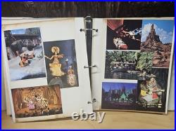 1983 Walt Disney World East Coast Travel Scrapbook River Country EPCOT Tickets