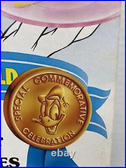 1984 Happy Birthday Donald Walt Disney's World on Ice Poster Special Commemora