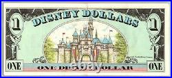 1987 Disney Dollar $1 A Series Minting Error MISSING And Walt Disney World RARE