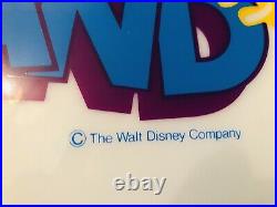 1988 Walt Disney World Magic Kingdom Mickeys Birthdayland 21x19 Park Sign Htf