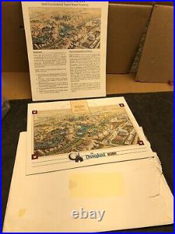 1990 Disneyland Westcot Environmental Report & Master Plan Brochure/ Pamphlet