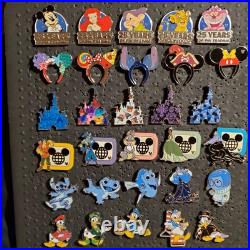 2015 WDW HIDDEN MICKEY 30 PIN SET 25th EAR HEADBANDS CASTLES D BLUE DONALD DUCK 2015 WDW HIDDEN MICKEY 30 PIN SET 25th EAR HEADBANDS CASTLES D BLUE DONALD DUCK
