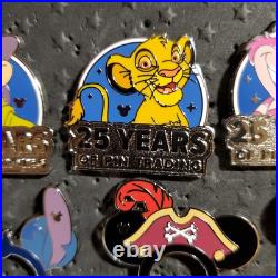 2015 WDW HIDDEN MICKEY 30 PIN SET 25th EAR HEADBANDS CASTLES D BLUE DONALD DUCK 2015 WDW HIDDEN MICKEY 30 PIN SET 25th EAR HEADBANDS CASTLES D BLUE DONALD DUCK