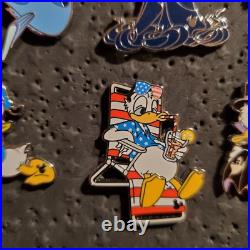 2015 WDW HIDDEN MICKEY 30 PIN SET 25th EAR HEADBANDS CASTLES D BLUE DONALD DUCK 2015 WDW HIDDEN MICKEY 30 PIN SET 25th EAR HEADBANDS CASTLES D BLUE DONALD DUCK