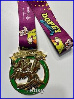 2017 Walt Disney World runDisney Marathon Weekend Dopey Challenge medals set