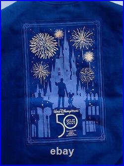 2021 Disney Parks Walt Disney World 50th Day Of Letterman Jacket Adult Large L