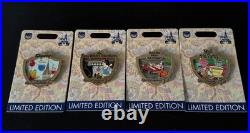 2021 Walt Disney World 50th Anniversary Attraction 20 Limited Edition Pin Set