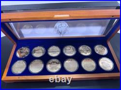 2021 Walt Disney World 50th Anniversary Commemorative 12 Coin Set 484/3000