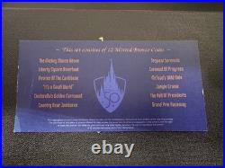 2021 Walt Disney World 50th Anniversary Commemorative 12 Coin Set 484/3000