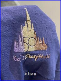 2021 Walt Disney World 50th Anniversary Glitter Spirit Jersey Adult L Large
