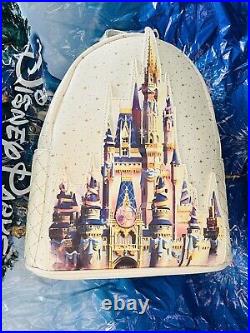 2021 Walt Disney World 50th Celebration Castle Collection Loungefly Backpack