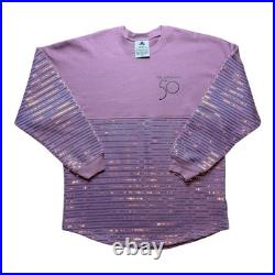 2021 Walt Disney World 50th Iridescent Pink Sequin Spirit Jersey