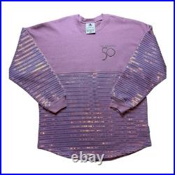 2021 Walt Disney World 50th Iridescent Pink Sequin Spirit Jersey