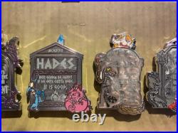 2021 Walt Disney World Park Villains Fearly Departed Box Pin Set Limited LE 2000