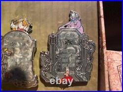2021 Walt Disney World Park Villains Fearly Departed Box Pin Set Limited LE 2000