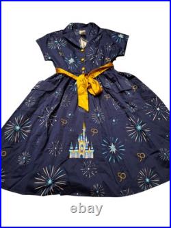 2022 Disney Parks The Dress Shop Walt Disney World 50th Anniversary Dress Medium 2022 Disney Parks The Dress Shop Walt Disney World 50th Anniversary Dress Medium