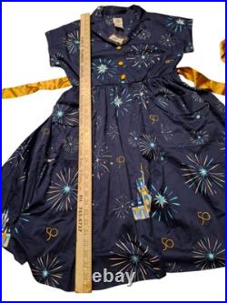 2022 Disney Parks The Dress Shop Walt Disney World 50th Anniversary Dress Medium 2022 Disney Parks The Dress Shop Walt Disney World 50th Anniversary Dress Medium