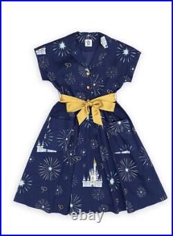 2022 Disney Parks The Dress Shop Walt Disney World 50th Anniversary Dress S