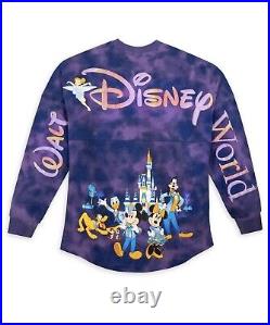 2022 Walt Disney World 50th Anniversary Tie Dye Spirit Jersey Size XXL New