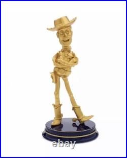 2022 Walt Disney World 50th Anniversary Toy Story Woody Gold Statue Figure
