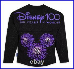 2023 Disney Parks Walt Disney World 100 Years Finale Black Spirit Jersey M