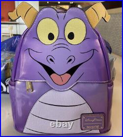 2023 Walt Disney World Epcot Figment Cosplay Loungefly Backpack New IN HAND
