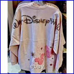 2024 Disney Parks Mickey Balloon Spirit Jersey Medium Walt Disney World Pink