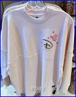 2024 Disney Parks Mickey Balloon Spirit Jersey XL Walt Disney World Pink Adult