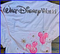2024 Disney Parks Mickey Balloon Spirit Jersey XL Walt Disney World Pink Adult
