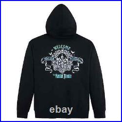 2024 The Haunted Mansion Zip Hoodie for Adults Walt Disney World