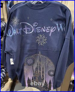 2025 Disney Parks Walt Disney World Magic Kingdom Castle Spirit Jersey Adult M