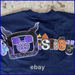 2025 Disney Parks Walt Disney World Villains Spirit Jersey Navy Adult Sizes NWT