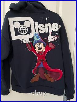 2025 Disney World Fantasia Sorcerer Mickey Zip up Hoodie Jacket size M Worn Once 2025 Disney World Fantasia Sorcerer Mickey Zip up Hoodie Jacket size M Worn Once