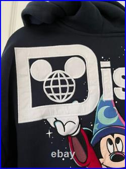 2025 Disney World Fantasia Sorcerer Mickey Zip up Hoodie Jacket size M Worn Once 2025 Disney World Fantasia Sorcerer Mickey Zip up Hoodie Jacket size M Worn Once