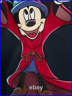 2025 Disney World Fantasia Sorcerer Mickey Zip up Hoodie Jacket size M Worn Once 2025 Disney World Fantasia Sorcerer Mickey Zip up Hoodie Jacket size M Worn Once