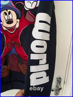 2025 Disney World Fantasia Sorcerer Mickey Zip up Hoodie Jacket size M Worn Once 2025 Disney World Fantasia Sorcerer Mickey Zip up Hoodie Jacket size M Worn Once