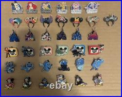 2025 Disney World Hidden Mickey Pins COMPLETE 37 PIN SET WITH CHASERS + SUPER