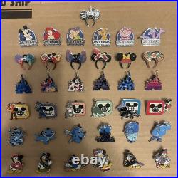 2025 Disney World Hidden Mickey Pins COMPLETE 37 PIN SET WITH CHASERS + SUPER