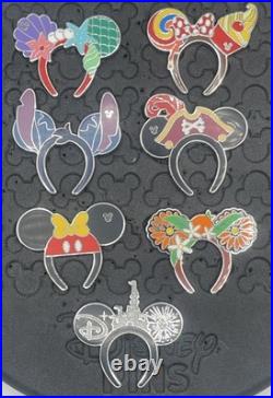 2025 Disney World Hidden Mickey Pins COMPLETE 37 PIN SET WITH CHASERS + SUPER