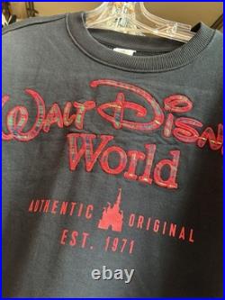 2025 Walt Disney World Christmas Holiday Pullover Sweatshirt Plaid Large L 2025 Walt Disney World Christmas Holiday Pullover Sweatshirt Plaid Large L