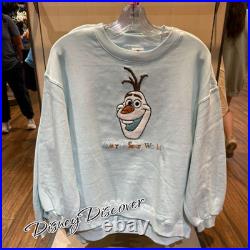 2025 Walt Disney World Frozen Olaf Pullover Sweatshirt Size S New 2025 Walt Disney World Frozen Olaf Pullover Sweatshirt Size S New